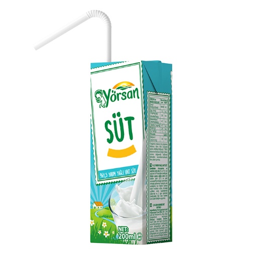 Yörsan Süt 200 Ml resmi