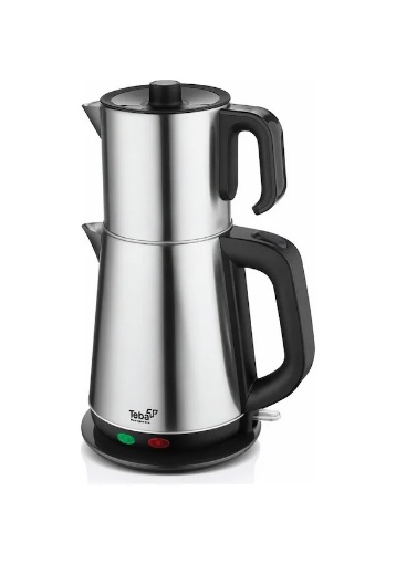 Teba Çelik Çay Makinesi 1,8 lt + 1,2 lt resmi