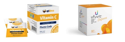 [Kampanya] Apideva C Vitamin 30 Saşe + Ufuvit Defense 30 Saşe Takviye Gıda resmi