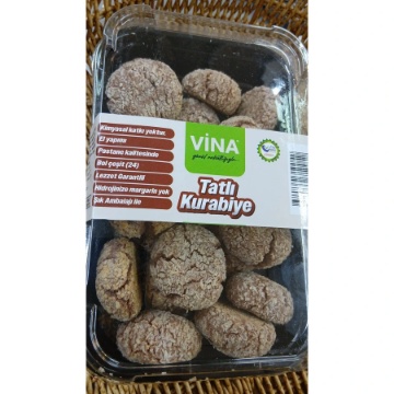 Vipnatural Tatlı Hindistan Cevizli Kakaolu Kurabiye 300 Gr için ayrıntıları göster Vipnatural Tatlı Hindistan Cevizli Kakaolu Kurabiye 300 Gr resmi